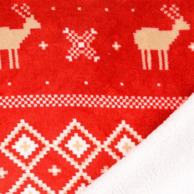 Fleece fabric Christmas 
