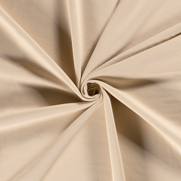 Gebreide Wafel stof Beige 