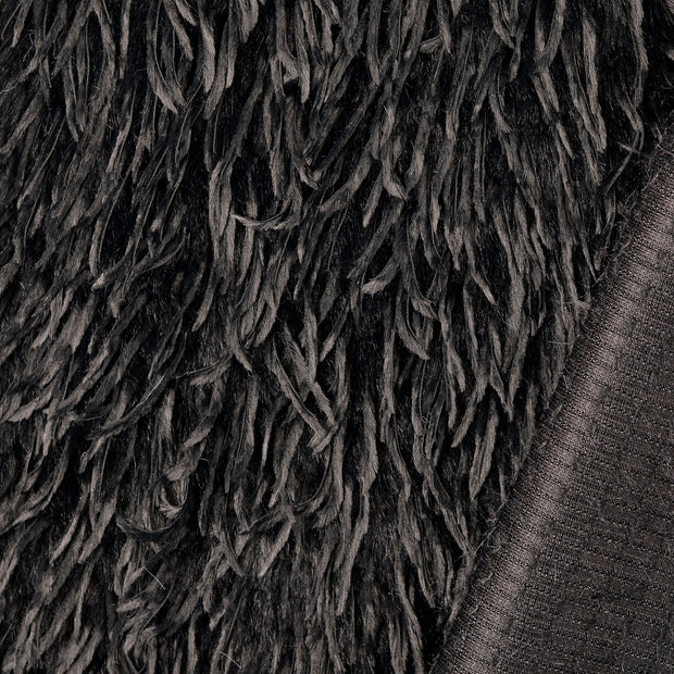 Jacquard de Punto tela Negro 