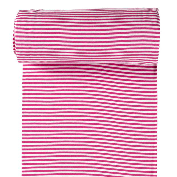 Cuff Material Yarn Dyed fabric Fuchsia matte 