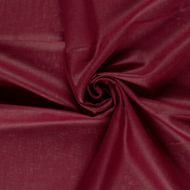 Woven Polyester fabric Bordeaux 