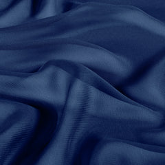 Chiffon Unicolore Cobalt