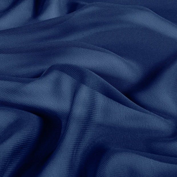 Chiffon fabric Unicolour Cobalt
