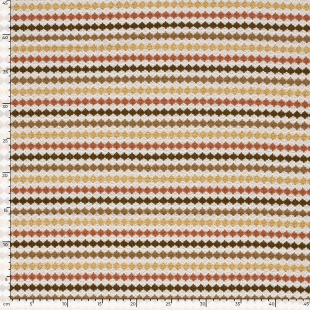  fabric Stripes Brown