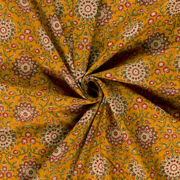 Voile fabric Oker 
