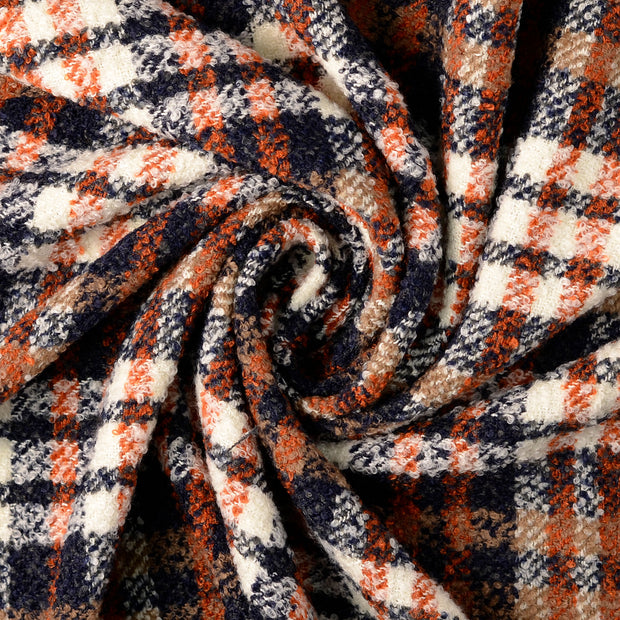 Tweed fabric Navy 