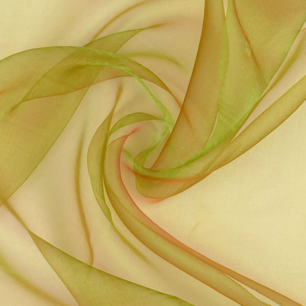 Organza tissu Bronze 