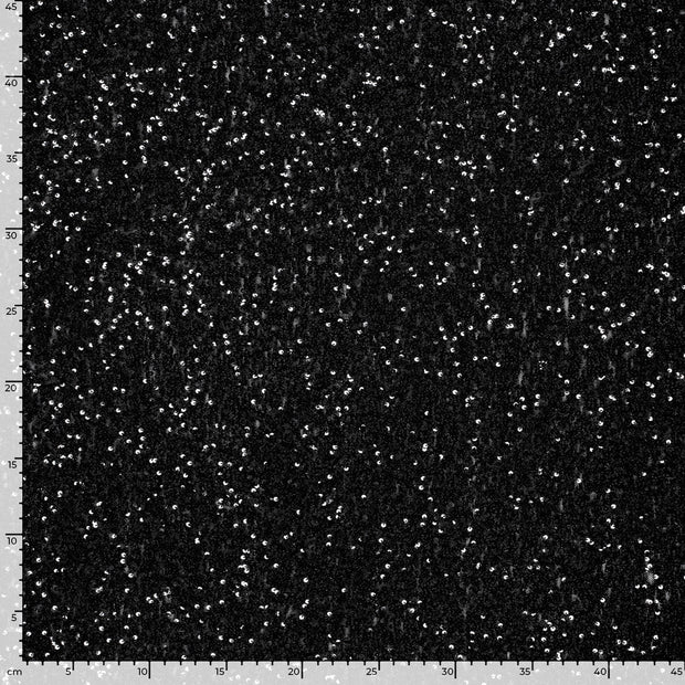 Mesh fabric Unicolour Black