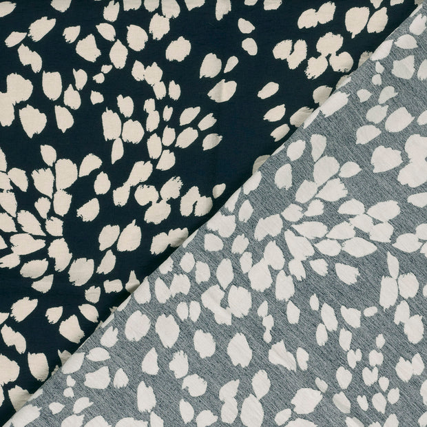 Viscose Nylon Crepe fabric Flowers printed 