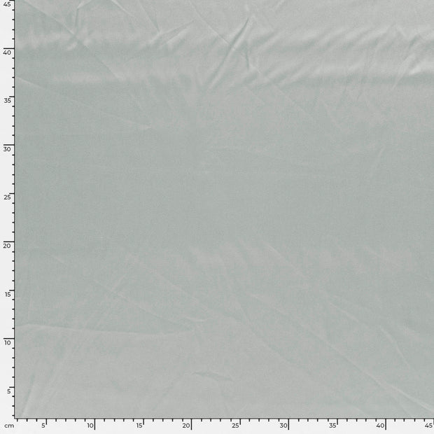 Satin tissu Unicolore Gris clair