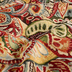 Gobeline Jacquard Paisley Rot
