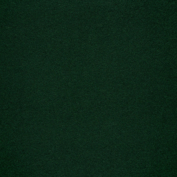 Wool Boucle fabric Dark Green matte 