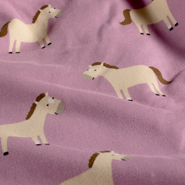  fabric Horses Pink
