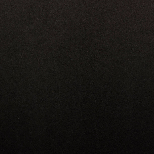 Wool Boucle fabric Unicolour Black
