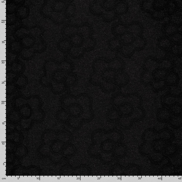 Heavy Knit tela Abstracto Gris