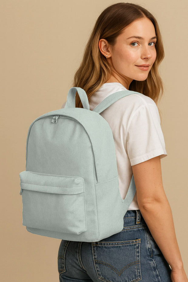 Canvas fabric Unicolour Mint