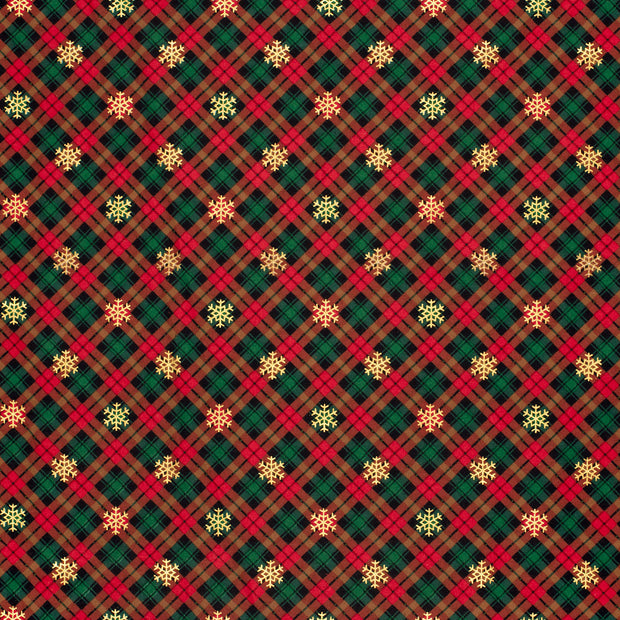 Flanel stof Rood 