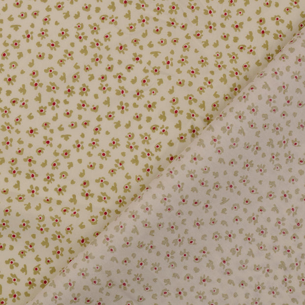 Cotton Poplin fabric Flowers 