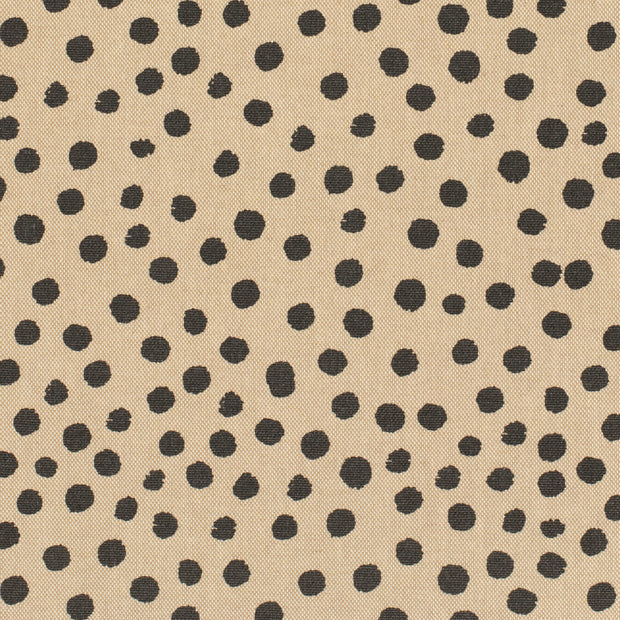 Linen Look fabric Dots 
