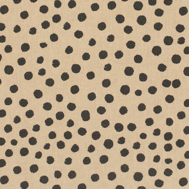 Aspect Lin tissu pois 