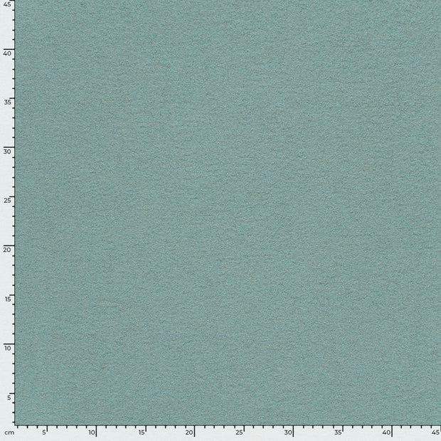 Paño de lana tela Unicolor Menta