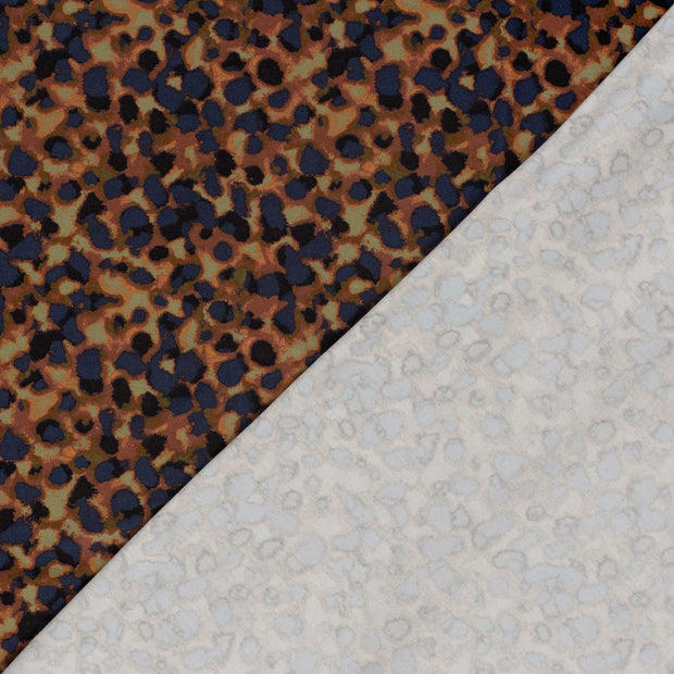 Viscose Vortex Jersey tissu Abstrait imprimé 
