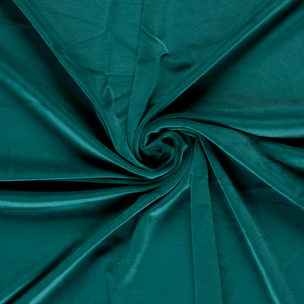 Supersoft Velvet fabrik Petrol 