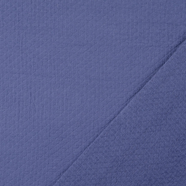 Jacquard fabrik Hellblau garngefärbt 