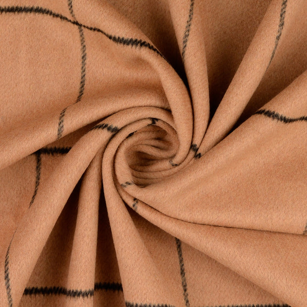  stof Beige garengeverfd 