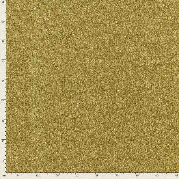 Jersey de Polyester tissu Unicolore Doré