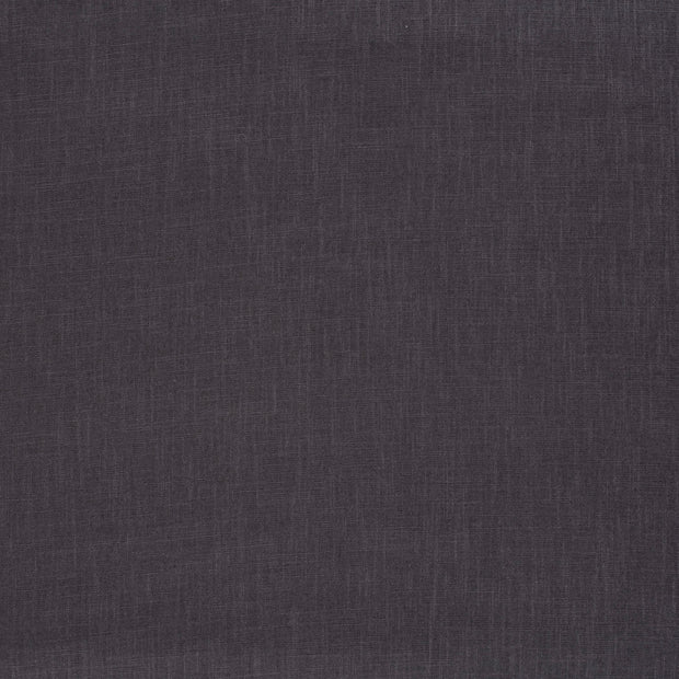 Linen fabric Dark Grey matte 