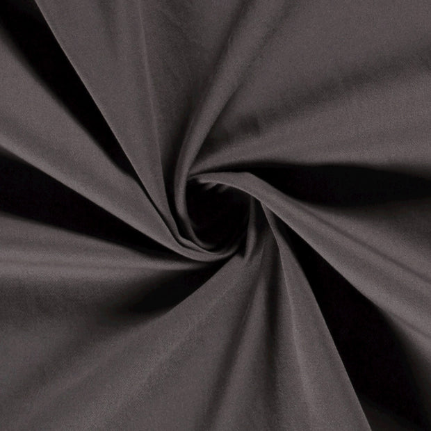 Twill Stretch tela Unicolor Gris oscuro
