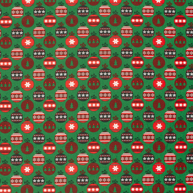 Cotton Poplin fabric Green 