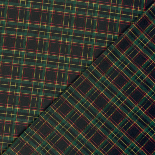 Gabardine Stretch fabric Checks 