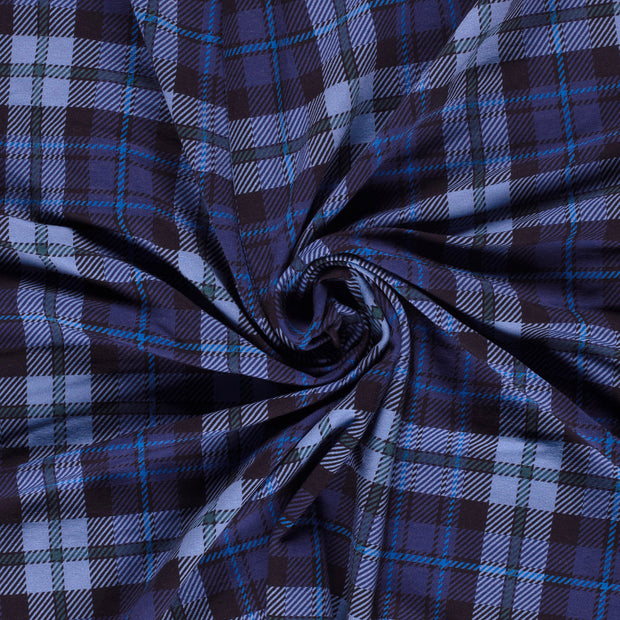  tissu Cobalt impression numérique brossée 