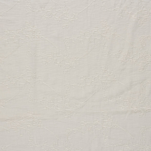 Geweven Polyester stof Gebroken wit mat 