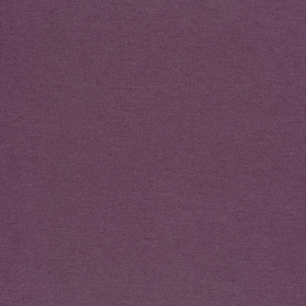 Poly Viscose Jersey fabric Aubergine 