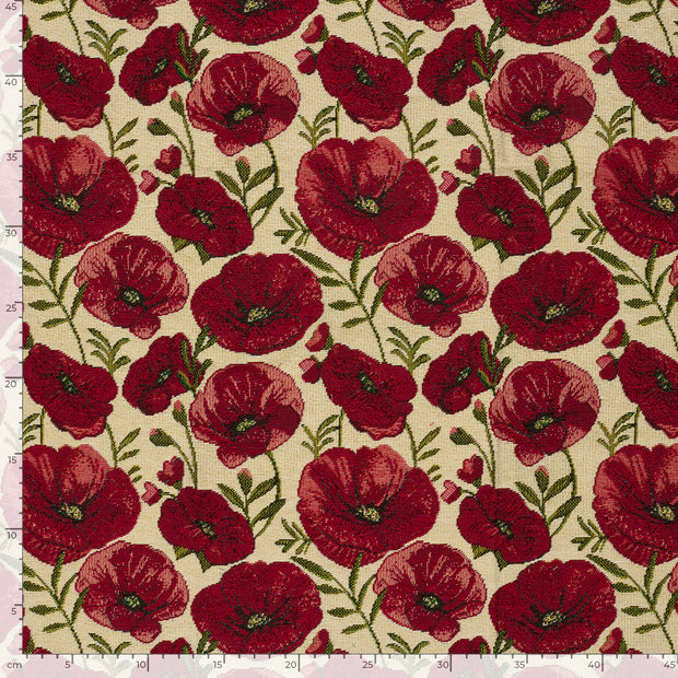 Gobelin stof Bloemen 