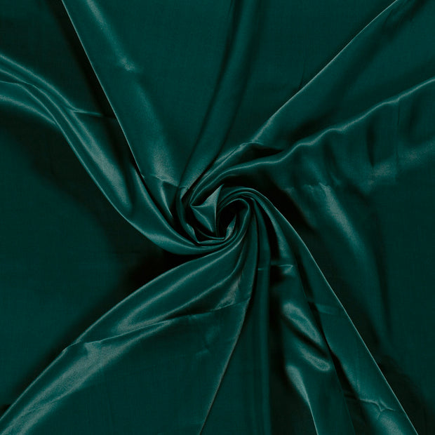 Viscose Satin fabrik Petrol 