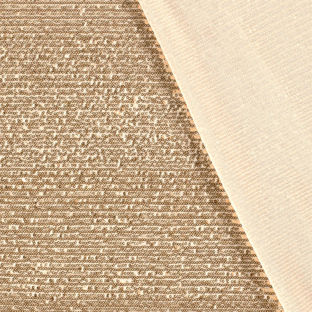 Mesh fabric Unicolour Sequins 