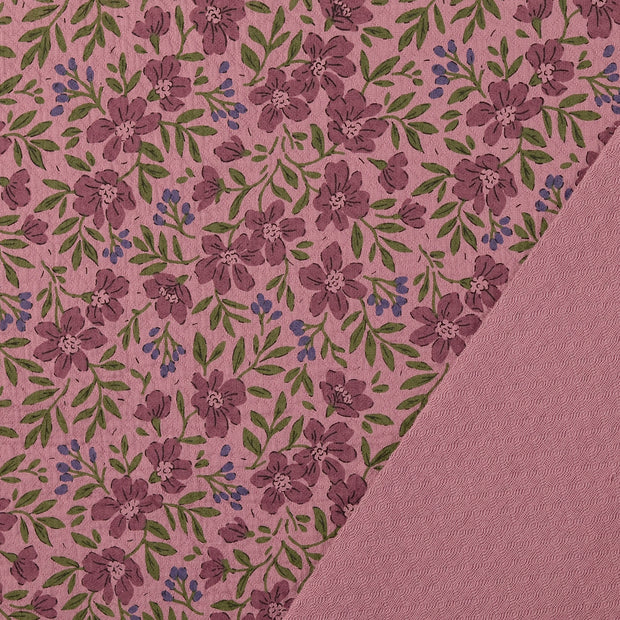  fabric Old Pink printed 