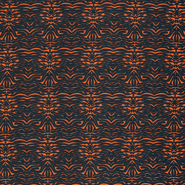 Viscose Nylon Ottoman fabric Steel Blue 