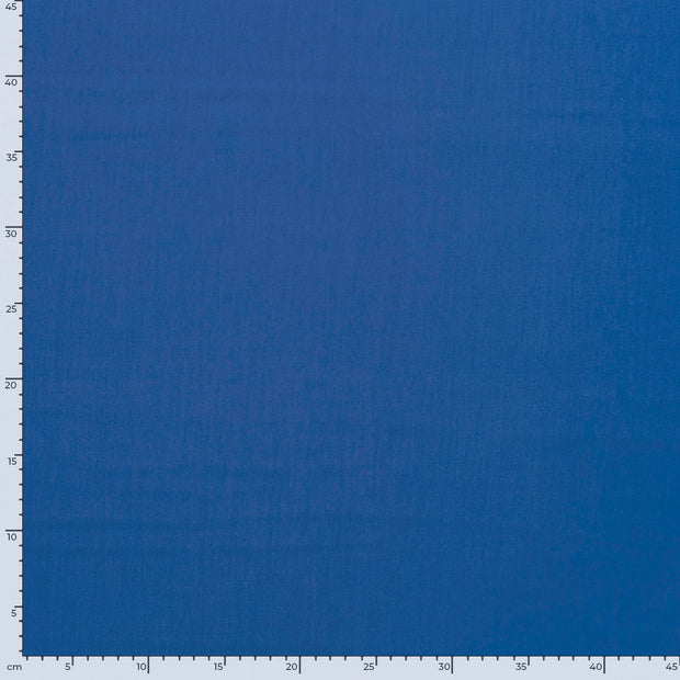 Viscose Poplin fabric Unicolour Cobalt