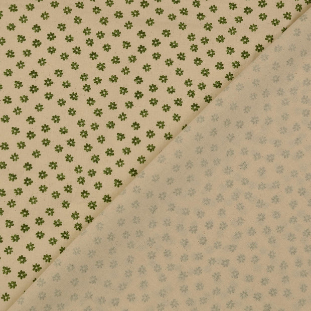 Cretonne fabric Flowers 