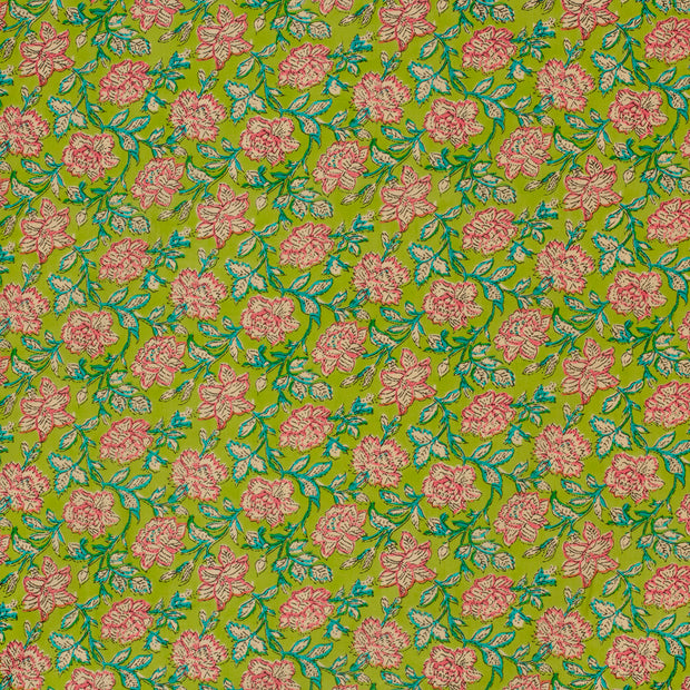 Voile tela Verde lima 