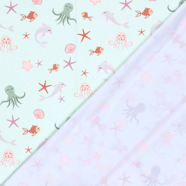 Swimwear Jersey UPF50 Recycled fabrik Delphine digital bedruckt 