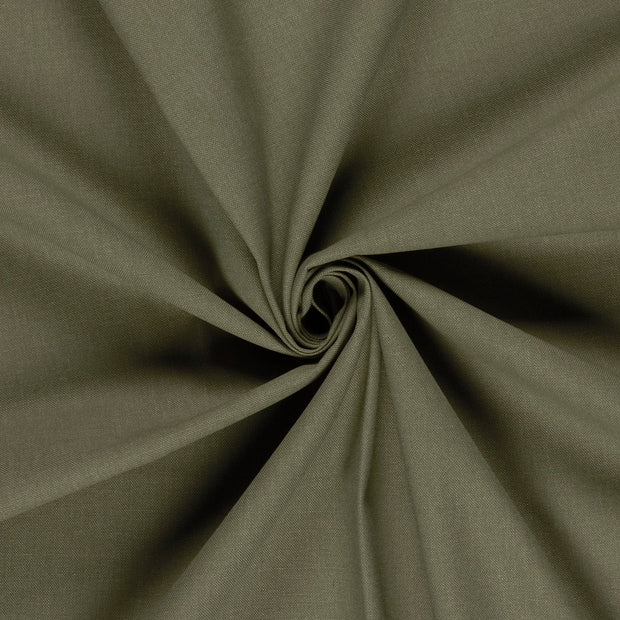 Linen Look fabric Dark Green 