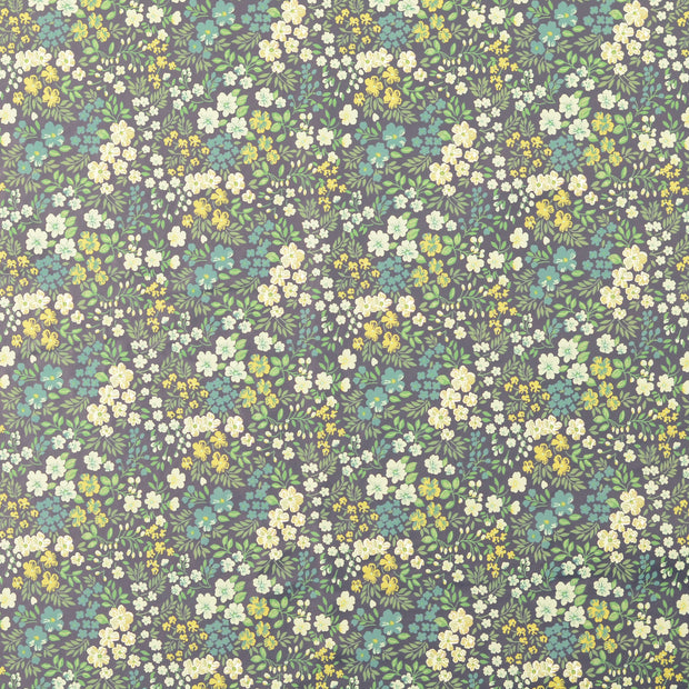Aqua Protect (waterdicht) stof Bloemen Groen