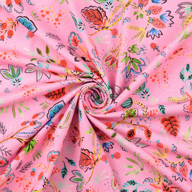 Jersey fabrik Helles Pink 