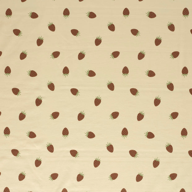 Jersey fabric Beige soft 